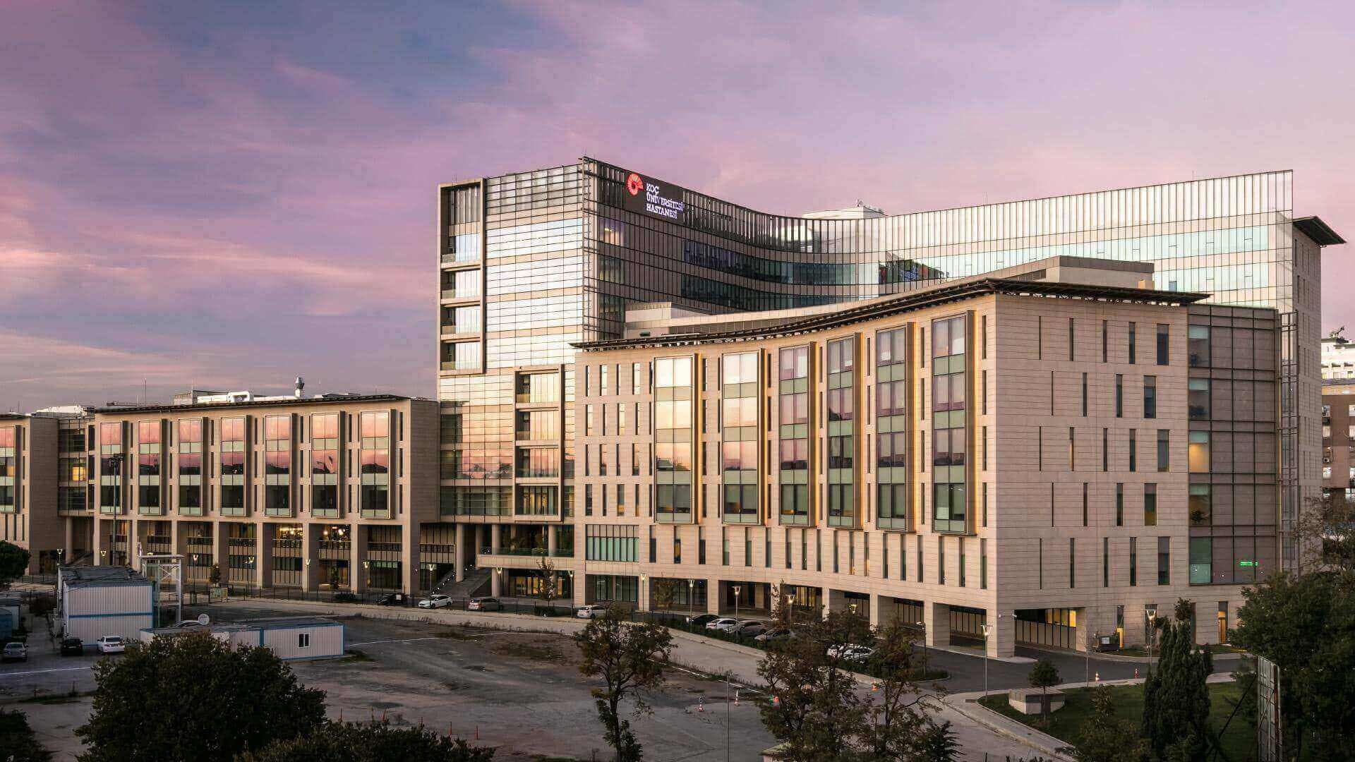 Koç University Hospital — Exterior